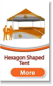 Hexagon Shaped Event Tent